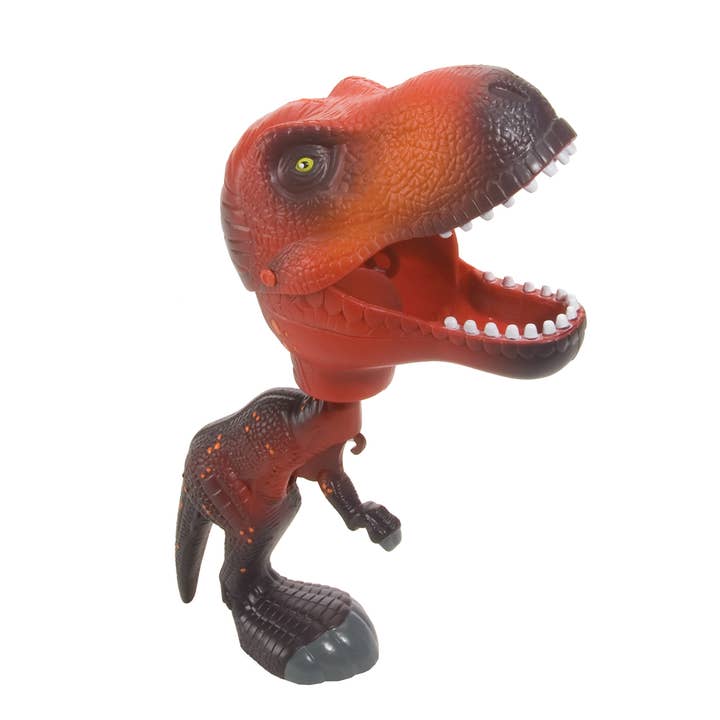 Wild Republic - Wholesale Figurine Toy - Kids - Chompers T-Rex Red 9.5"