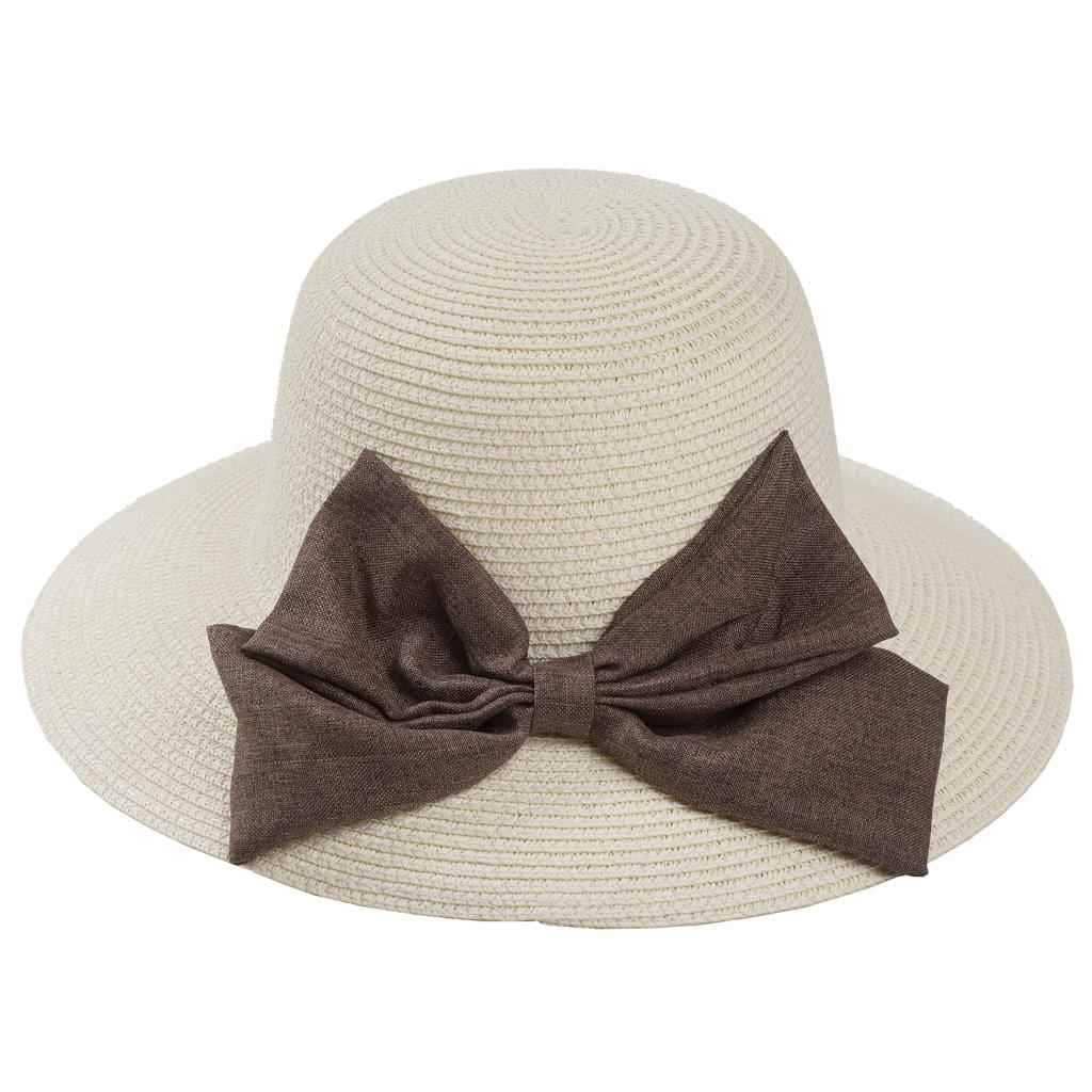 Creaciones Meng - Wholesale Straw Hat - Women's - Sra's hat with bow detail0