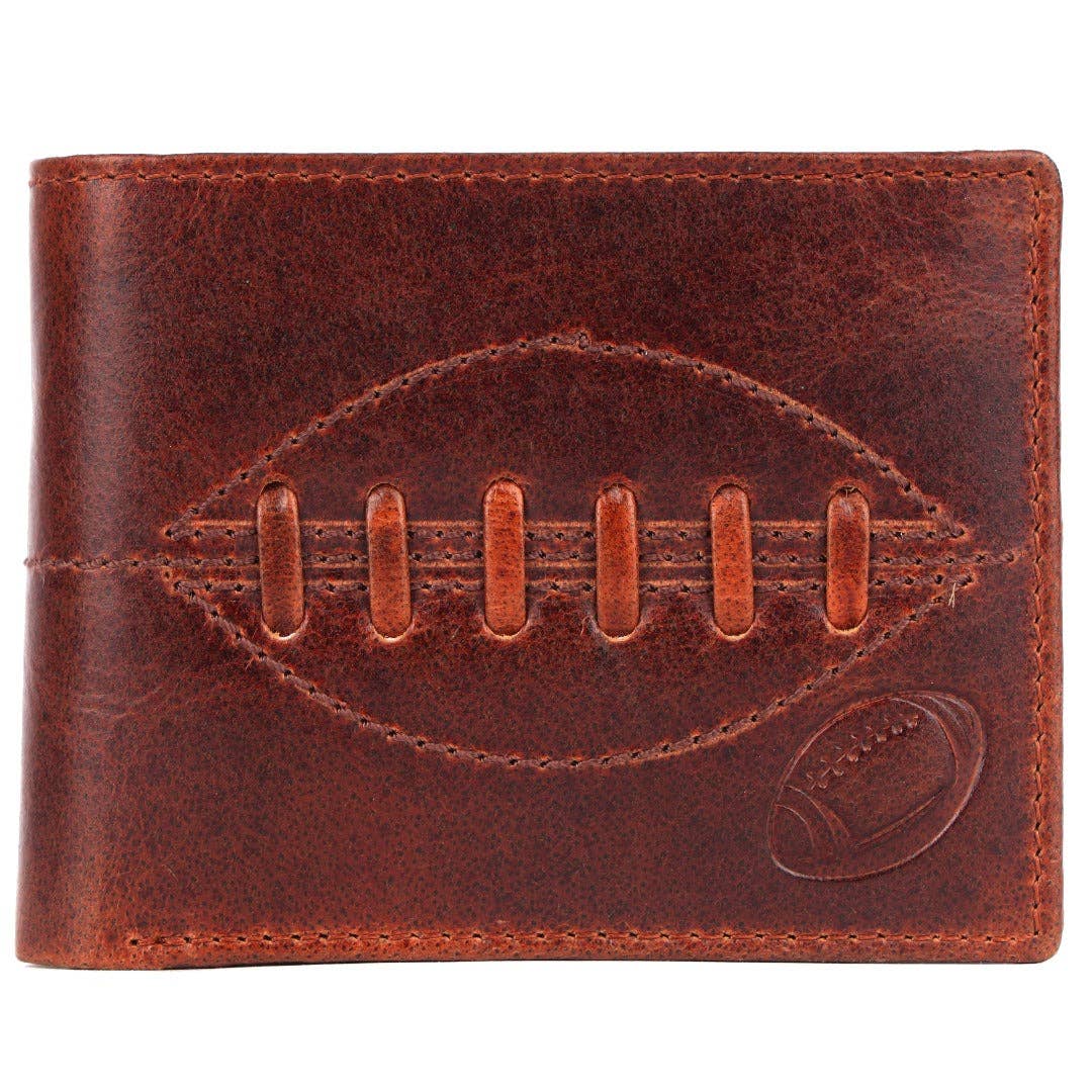 SPORTGIFTZ – wholesale Wallet – Unisex – SPORTGIFTZ - Buffalo Leather Rugby Wallet | RFID Protection | 7 Card Slots | Coin Pouch & ID Holder | Rugby Fan Accessory | Multicoloured, 10cm x 8cm, Leather11
