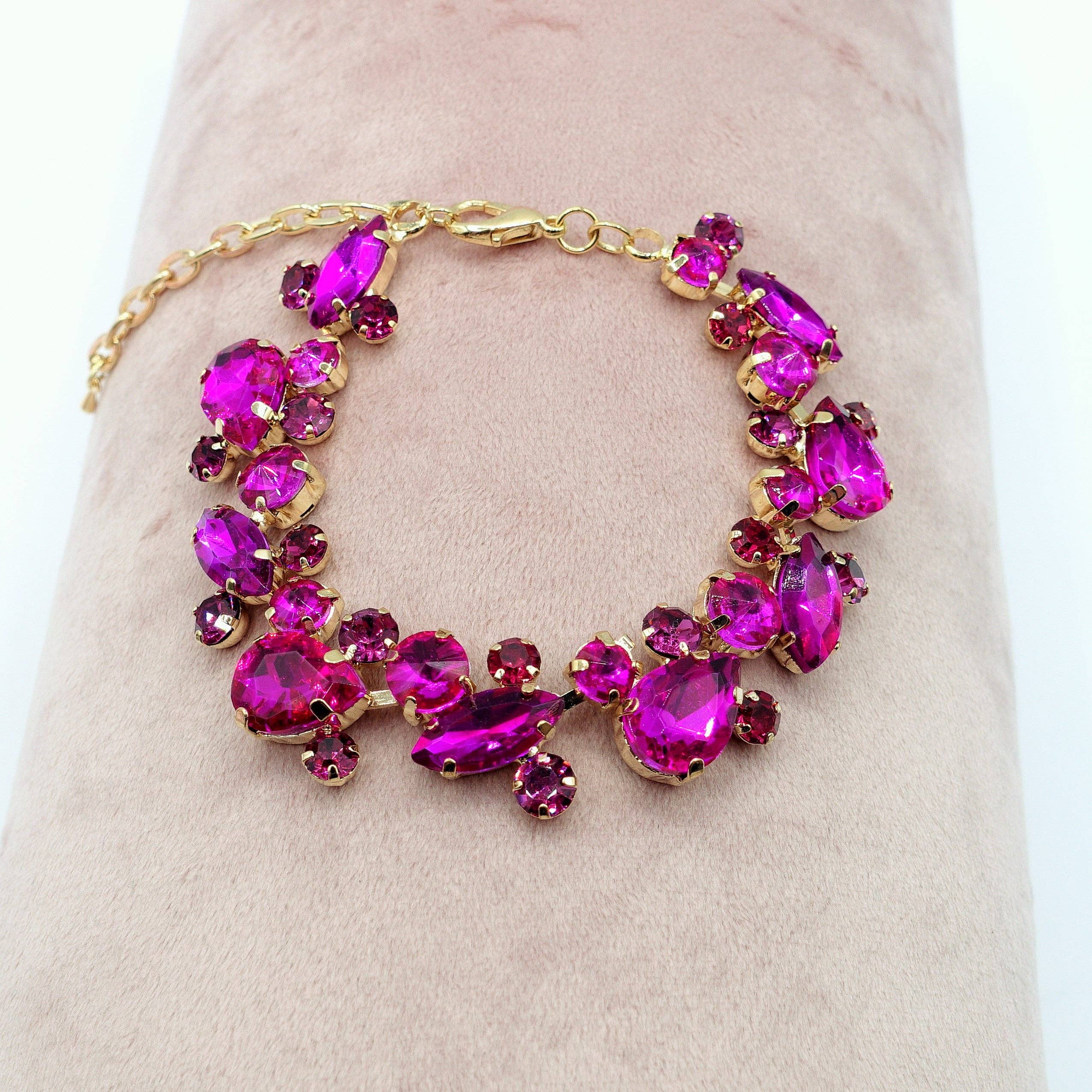 Daemon srls - Wholesale Charm/Dangle Bracelet - OPHELIA ~ Bracciale con pietre sfaccettate LUCE COLLECTION1