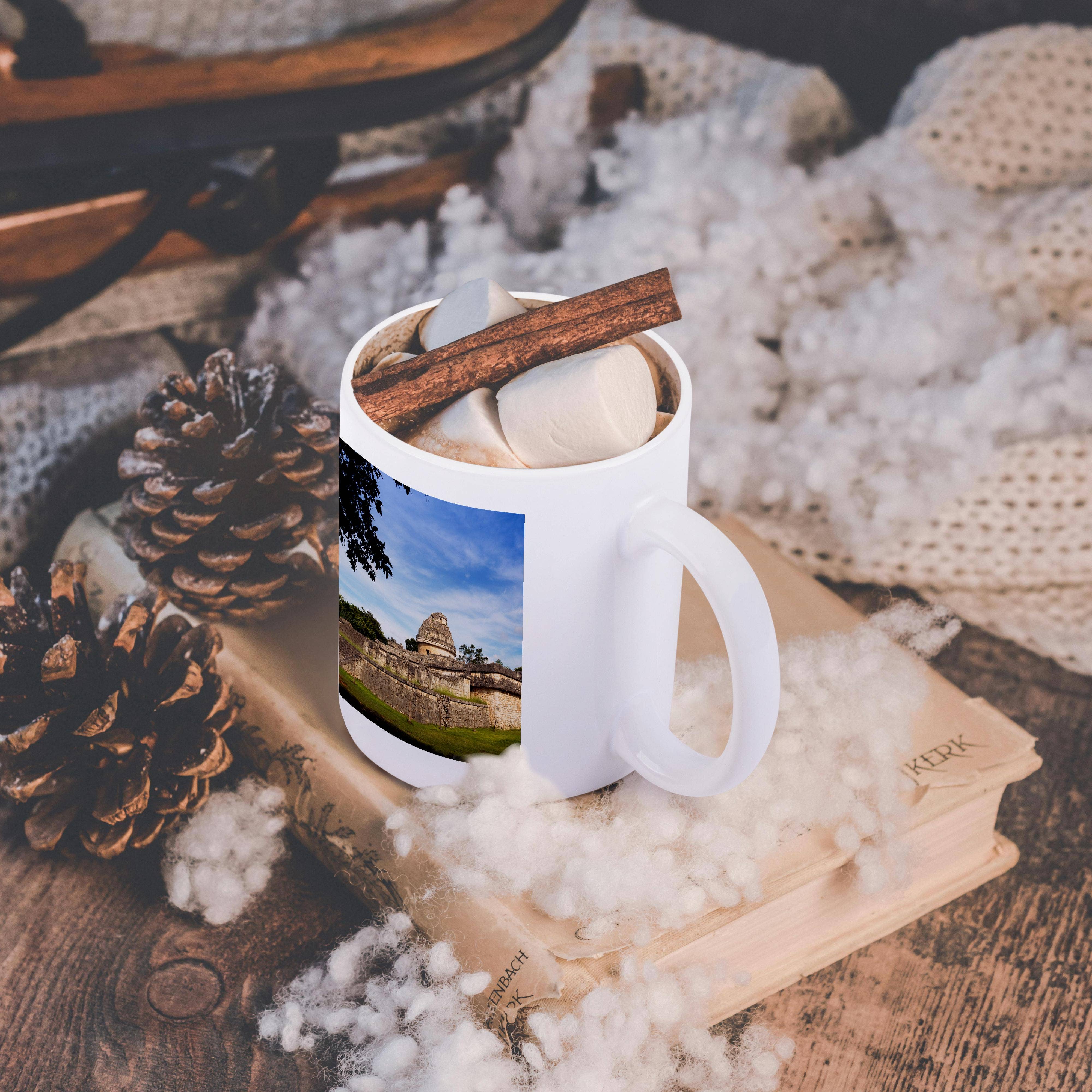 3dRose - Vente Tasse à café - 3dRose, Mexique, Chichen Itza. L'Observatoire., Tasse11