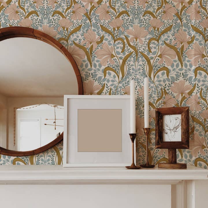 Everett Park - Wholesale Wallpaper - Isabella Wallpaper (Skylight)