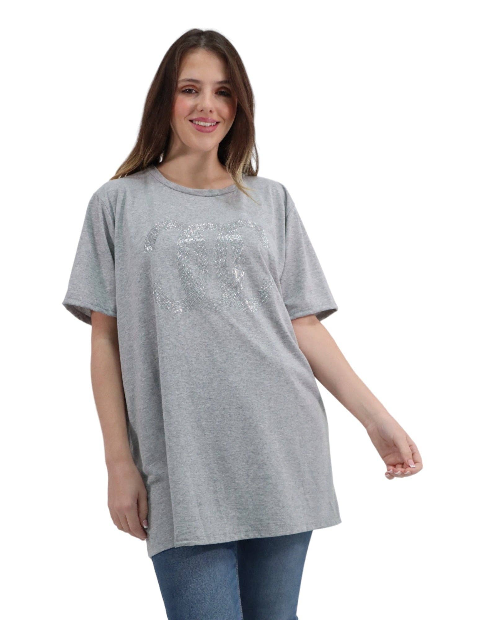 Miss Bold – wholesale Tunic – Women’s – Italian Diamante CC Print T-Shirt14