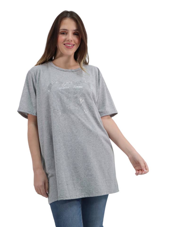 Miss Bold – wholesale Tunic – Women’s – Italian Diamante CC Print T-Shirt14