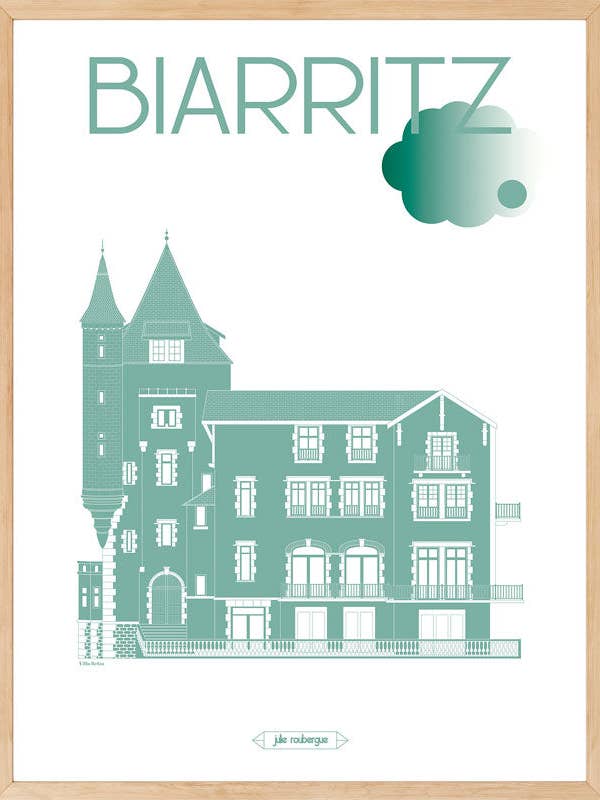 Displays BIARRITZ, Villa Belza for wholesale by Julie Roubergue