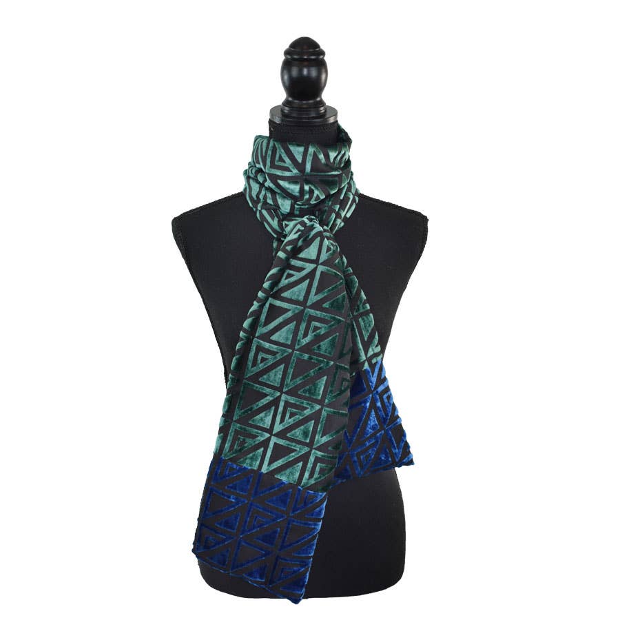 Dupatta Designs - Wholesale Scarf - Women's - Nebula Velvet Muffler Scarf0