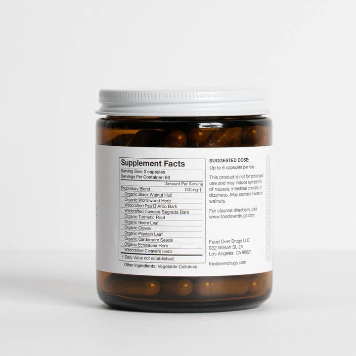 Food Over Drugs - Wholesale Oral Supplement/Vitamin - Parasite Formula5