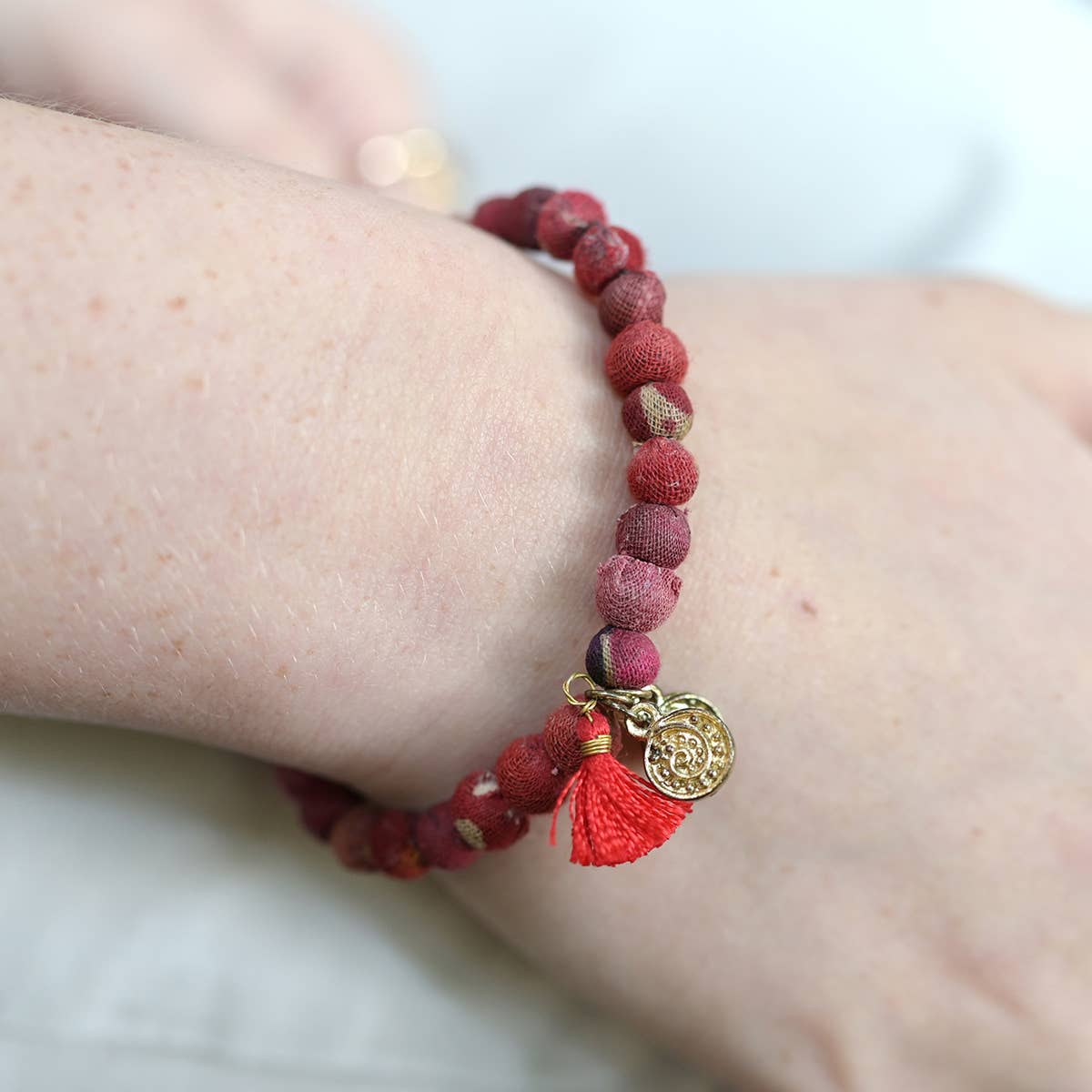 WorldFinds - Wholesale Beaded Bracelet - Energy • Kantha Connection Bracelet2