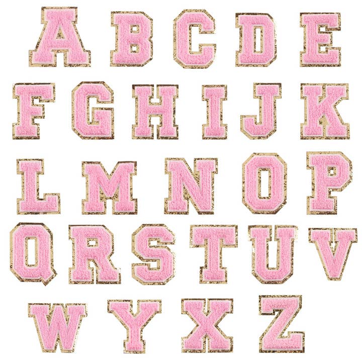 Poppy Lee Lane - Wholesale Patch - Self Adhesive Chenille Letters Patches
