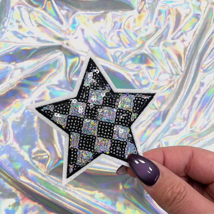 Milk x Soda HOLOGRAPHIC GLITTER 3 STARS DUCK CLIPS Milk x Soda HOLOGRAPHIC GLITTER 3 STARS DUCK CLIPS