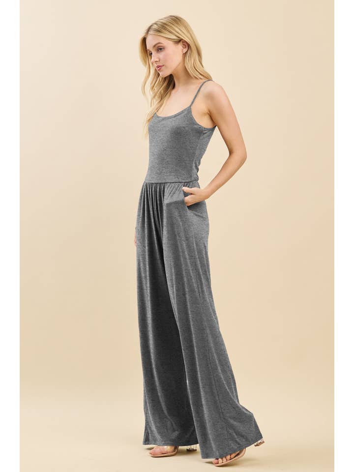 Heart & Hips - Vente Combinaison – femme - JR55560A - COMBINAISON SANS MANCHES À DOUBLE COUCHE7