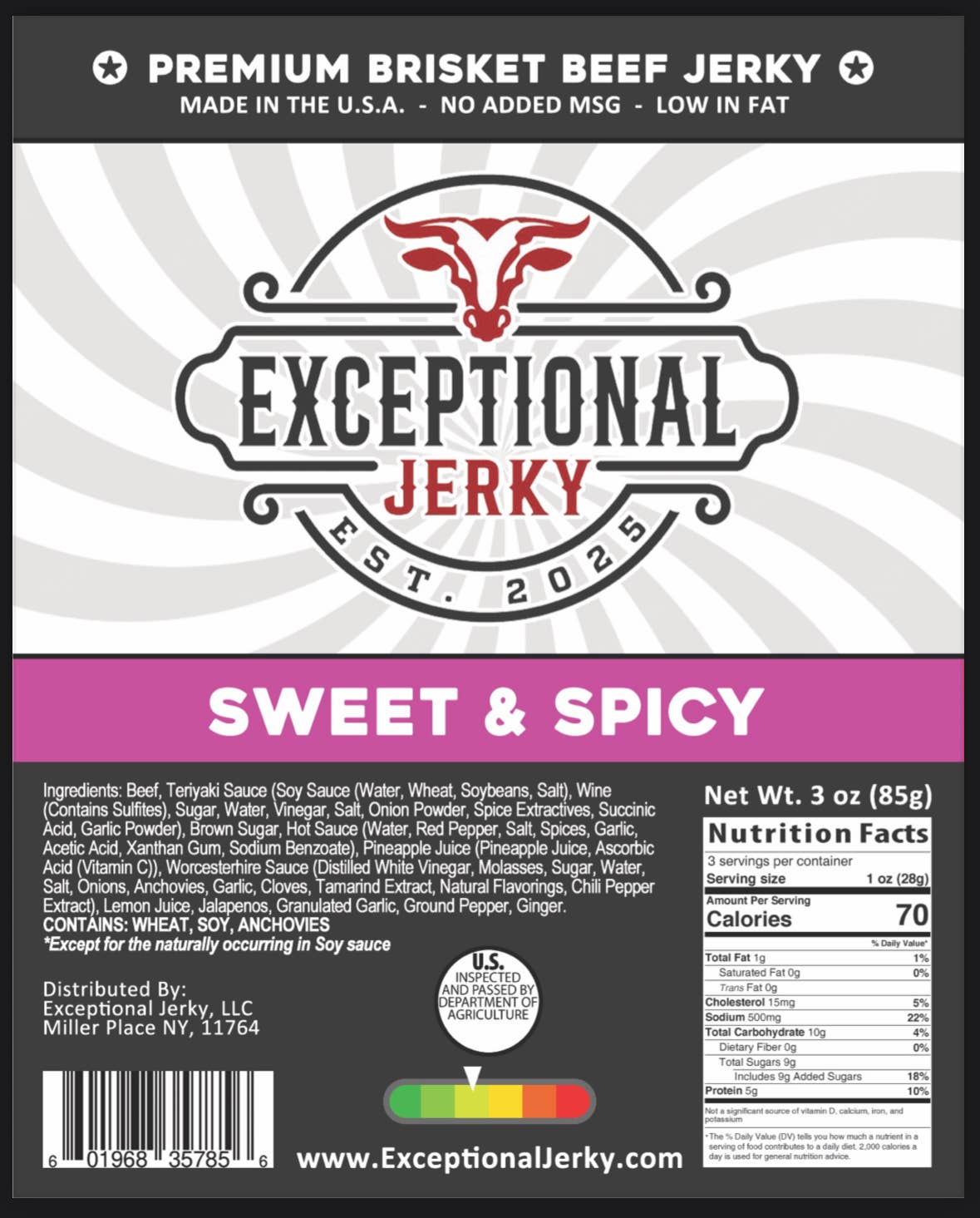 Exceptional Jerky LLC - Wholesale Jerky - Exceptional Jerky Variety 1 - 12 Flavors2