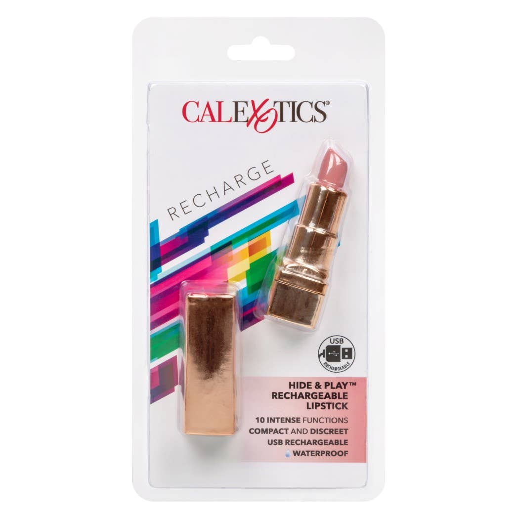 CalExotics - Wholesale Lipstick - Hide & Play™ Rechargeable Lipstick - Nude1
