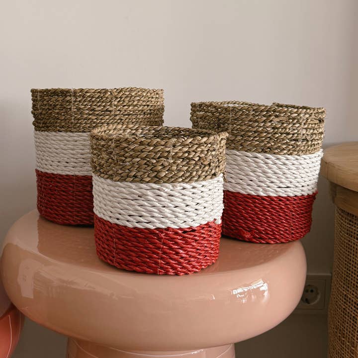 Uma Cantik - Wholesale Basket - Cesto Asmara Vermelho0