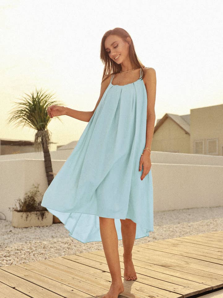 Aimee | Vestido Roupeira Candeeiro Lyocell por atacado de Frieeah