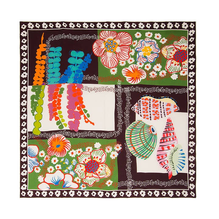 THALIA - Silk Printed Scarve for wholesale by ANI