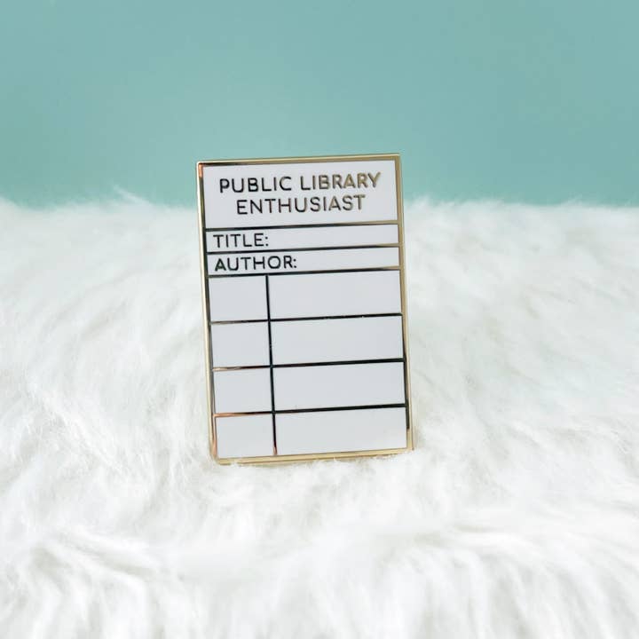 My Secret Copy - Wholesale Lapel Pin/Button - Library Enthusiast Enamel Pin