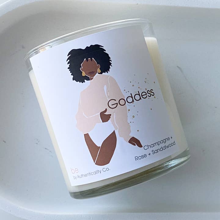 Worthy Candle: Goddess for wholesale by Authenticality Co.