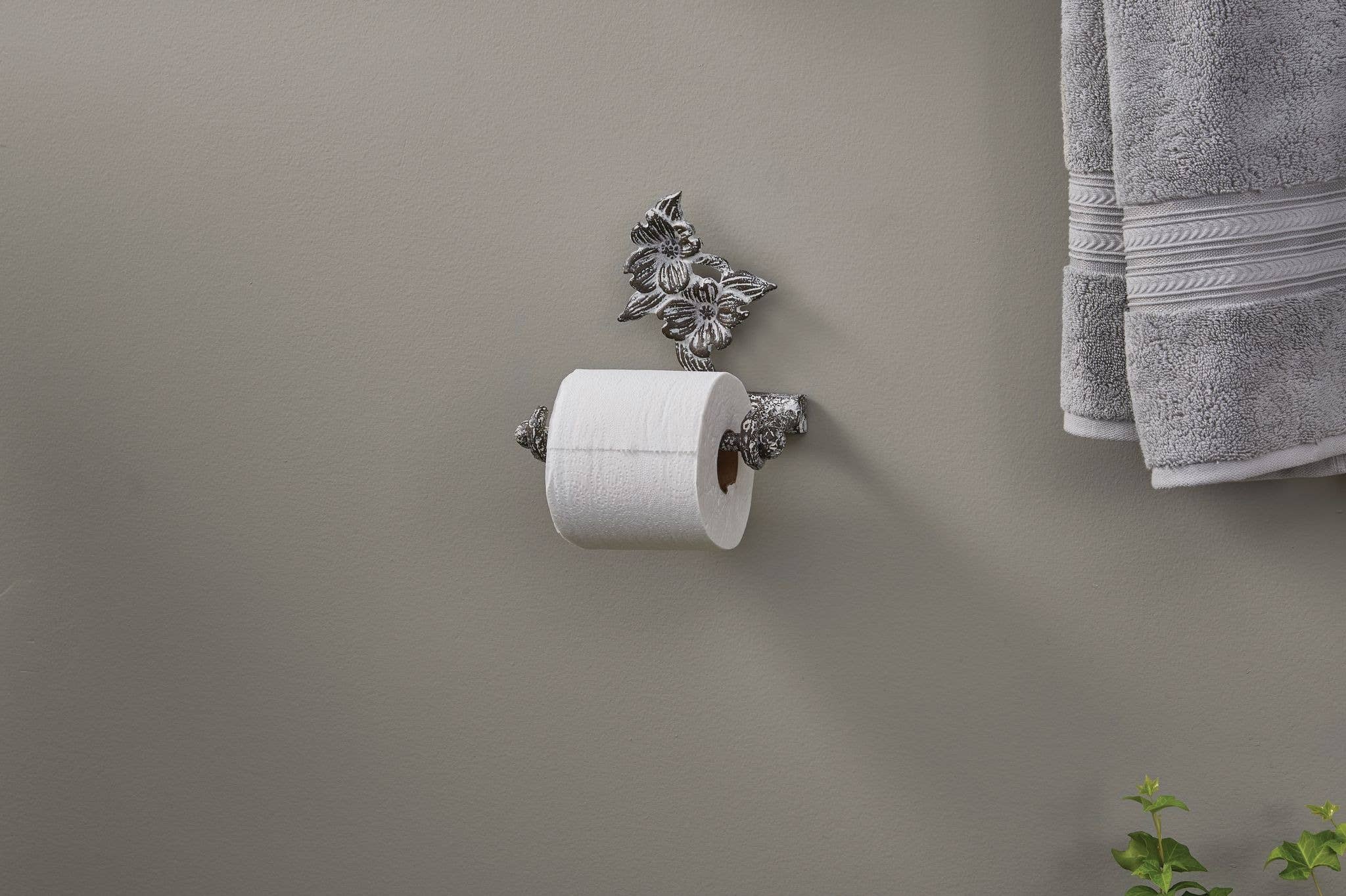 Park Designs Cast Moose Toilet Paper Holder 