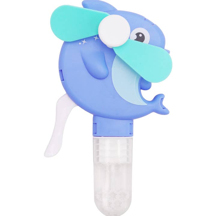 ASSORTED Sea Animals Bubble Wand Manual Fan - 24 Pcs for wholesale on Faire7