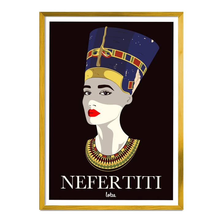 Póster Nefertiti para venta al por mayor de Lotza