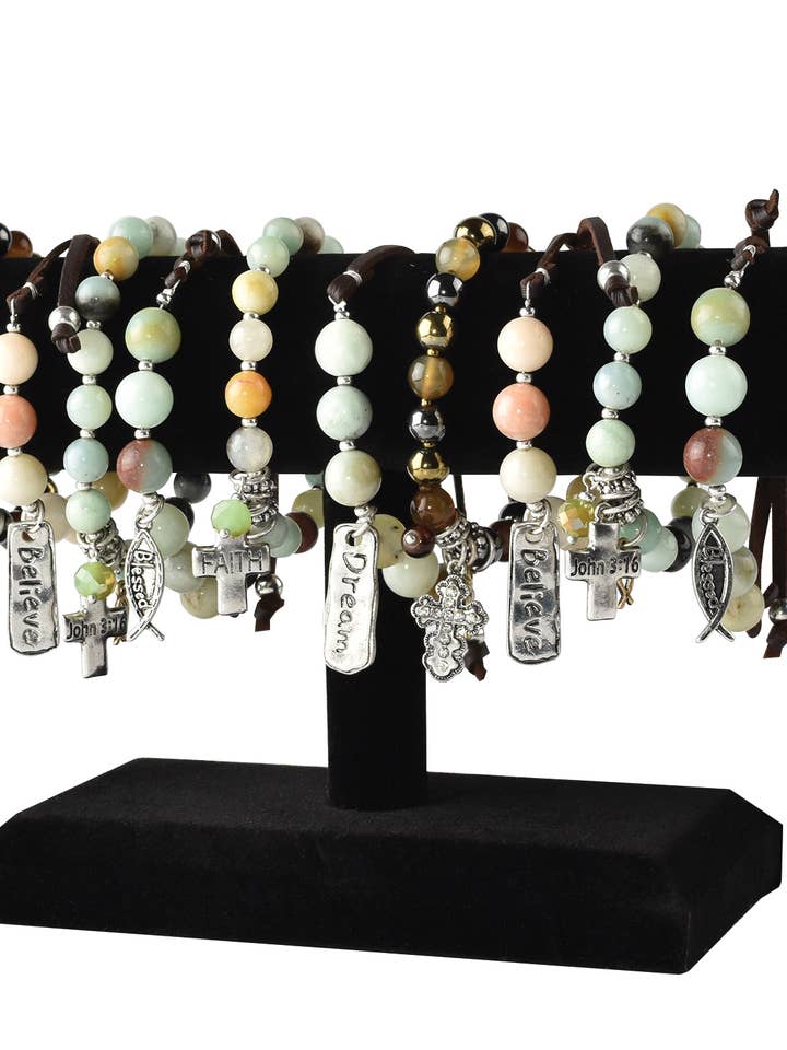 Bracelet Story 10 pièces Insp - Assortiment pour la vente par Eden Merry Jewelry by James Lawrence