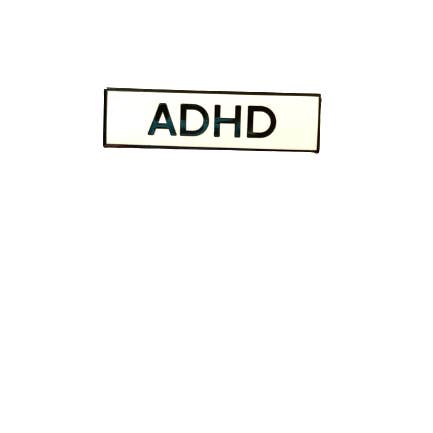 Retrophiliac - Vente Épinglettes/boutons - Épinglette en émail TDAH