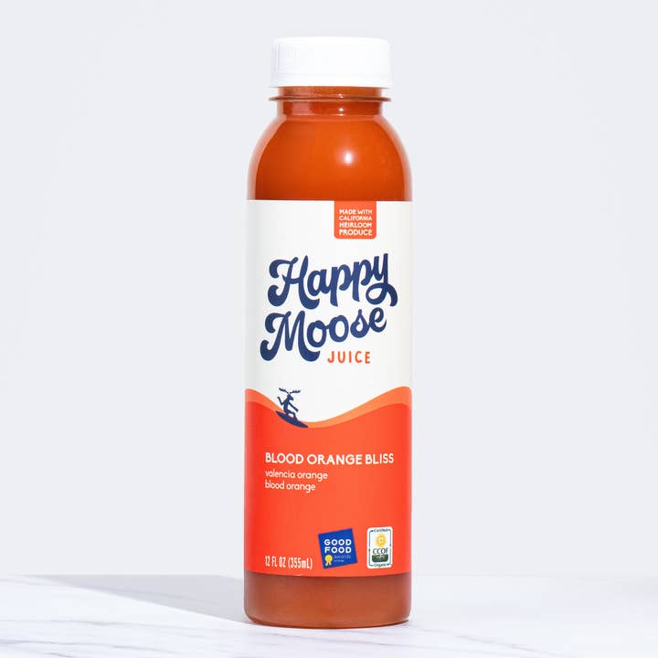 Blood Orange Bliss - Organic Cold-Press Juice for wholesale by Happy Moose Juice