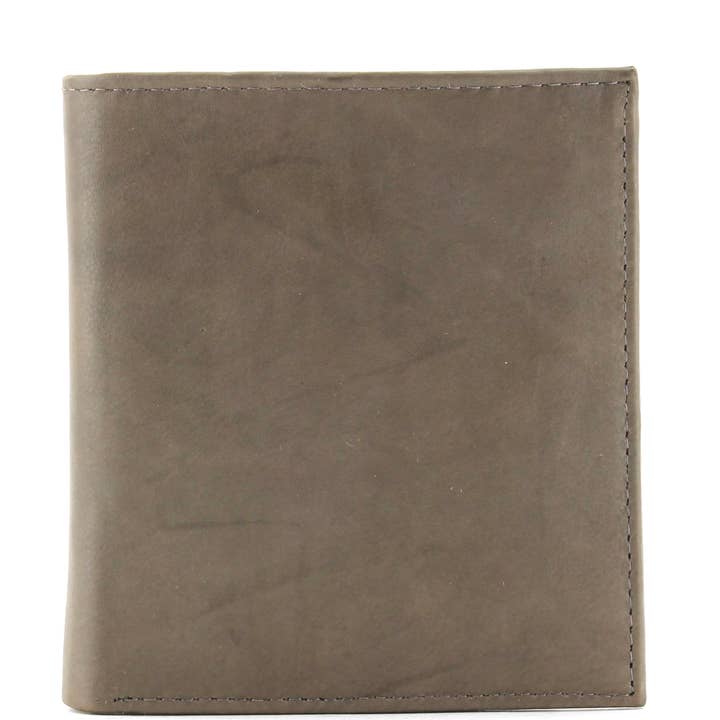 Leather Impressions Inc – Carteira – Homem por atacado – Hipster de couro de vaca de grão superior Bacci W/89814