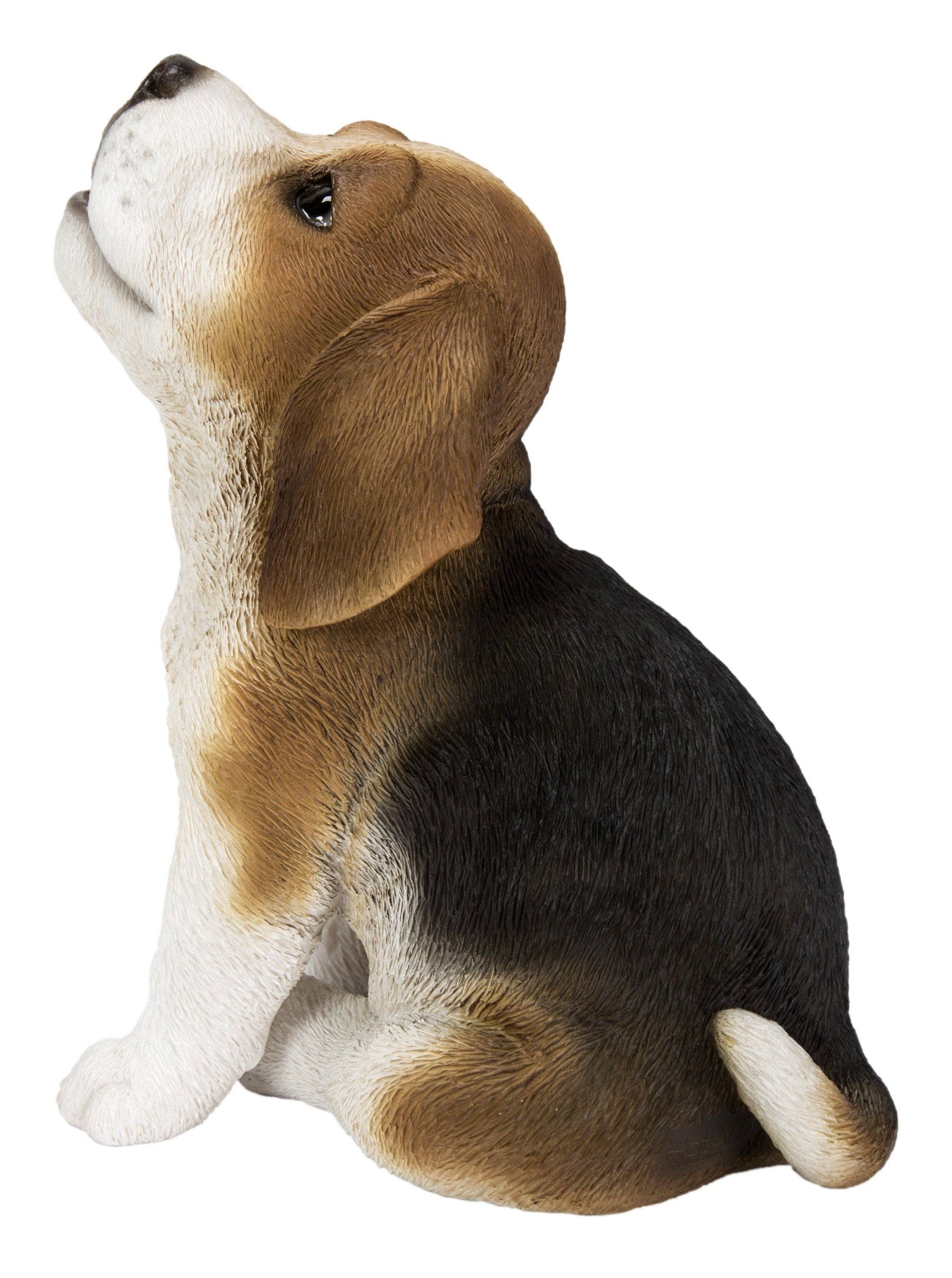 Hi-Line Gift Ltd. - Vendita all'ingrosso Statuette decorative - Cucciolo di Beagle che ulula4