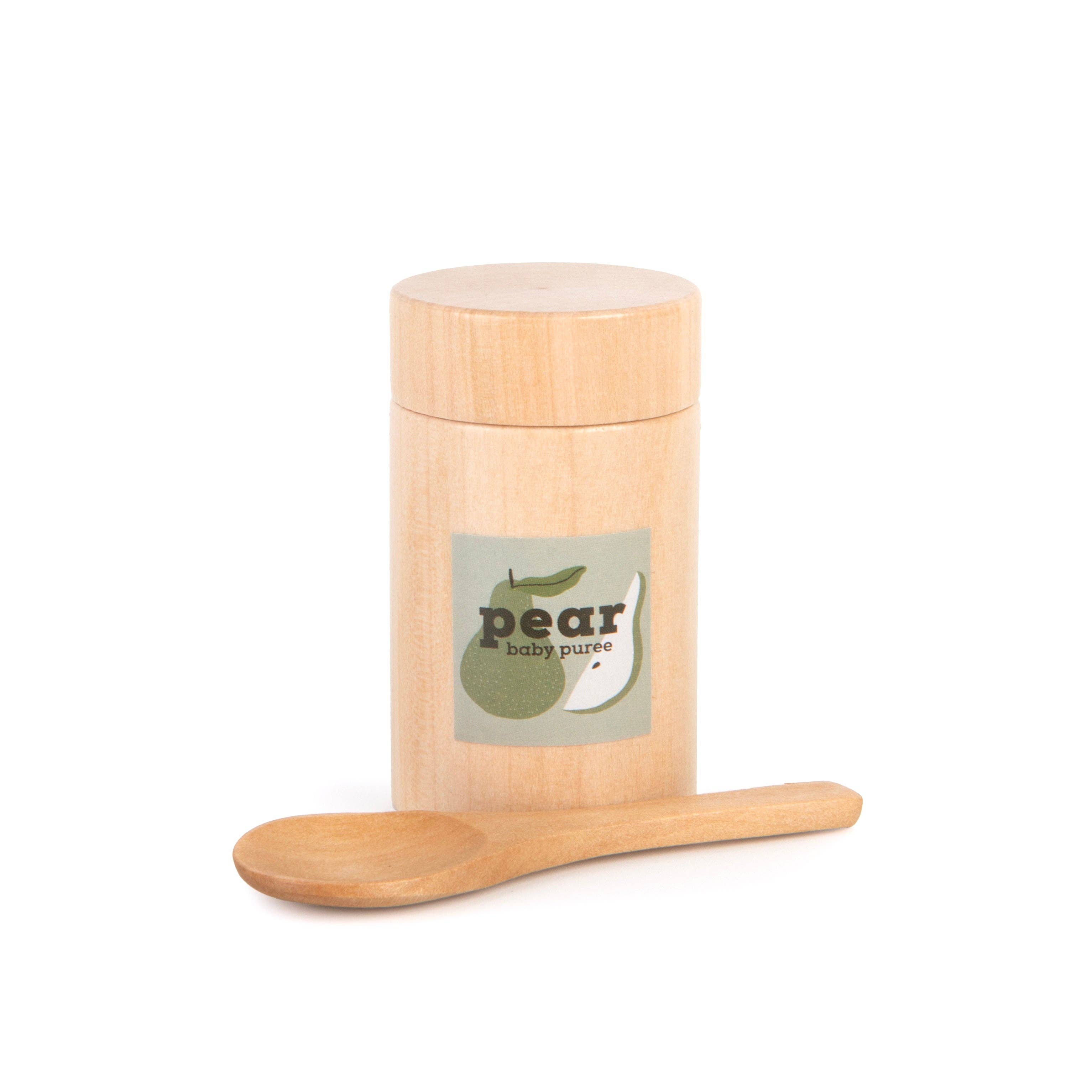 Make Me Iconic - Wholesale Wood Toy - Kids - WOODEN TOY -  LOOSE CHANGE DOLL FEEDING PEAR PUREE17