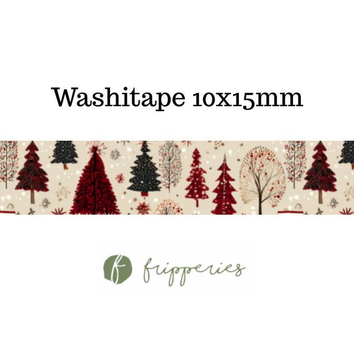 Fripperies - Wholesale Washi Tape - Cosy Christmas | Washi Tape Fripperies