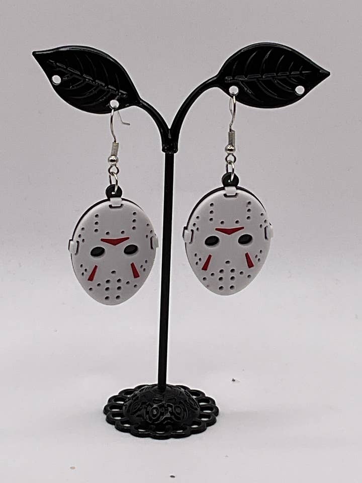 Jason Voorhees Masken-Ohrringe für den Großhandel von S and E Hobbies and Collectables