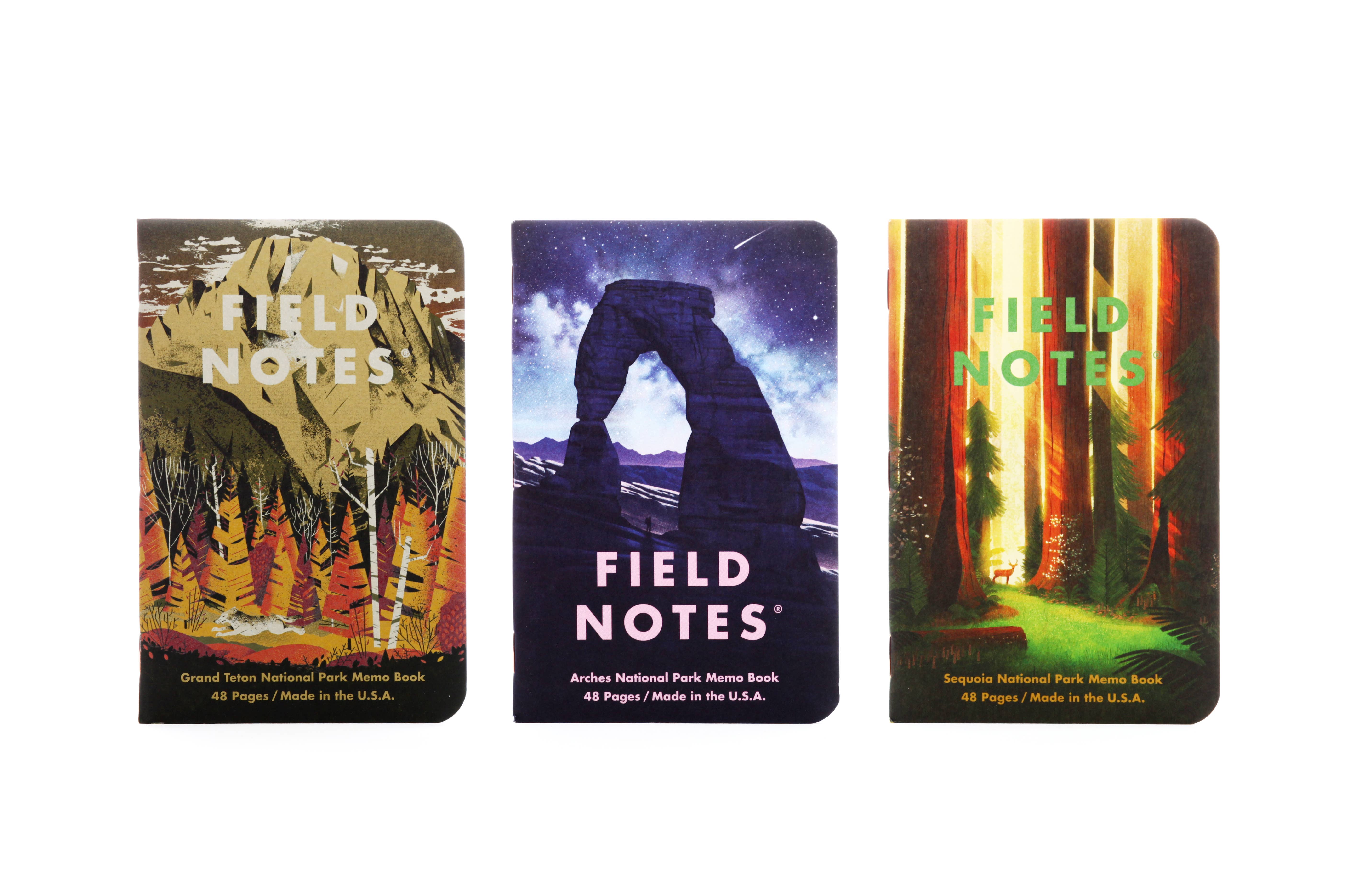 Field Notes - Wholesale Notebook - National Parks - Series D1