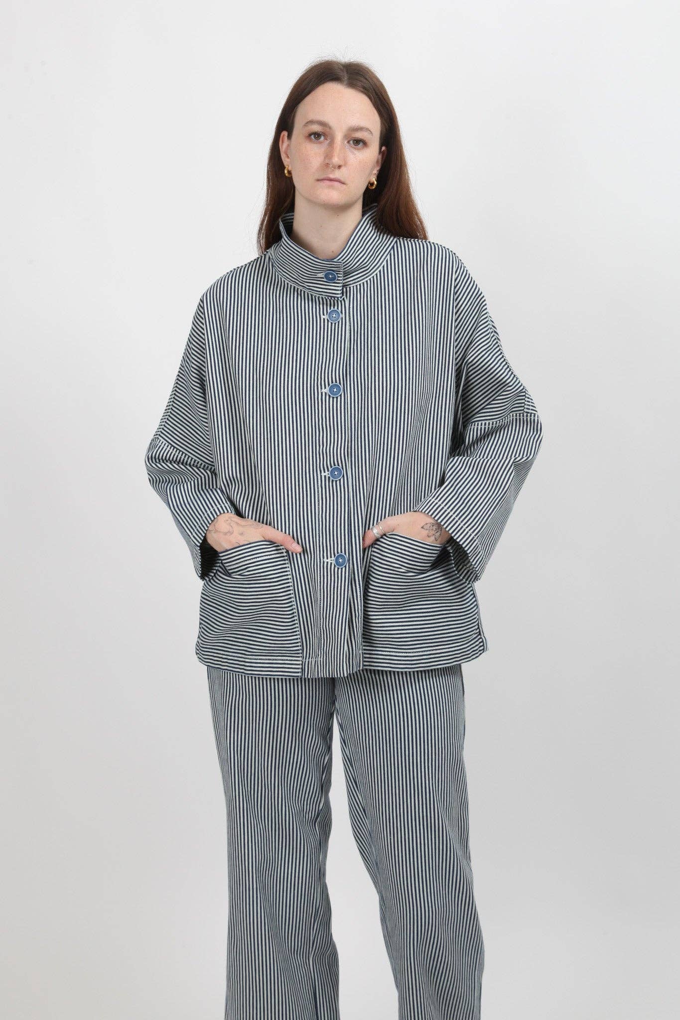 Marram Jacket - Conductor Stripe for wholesale on Faire1