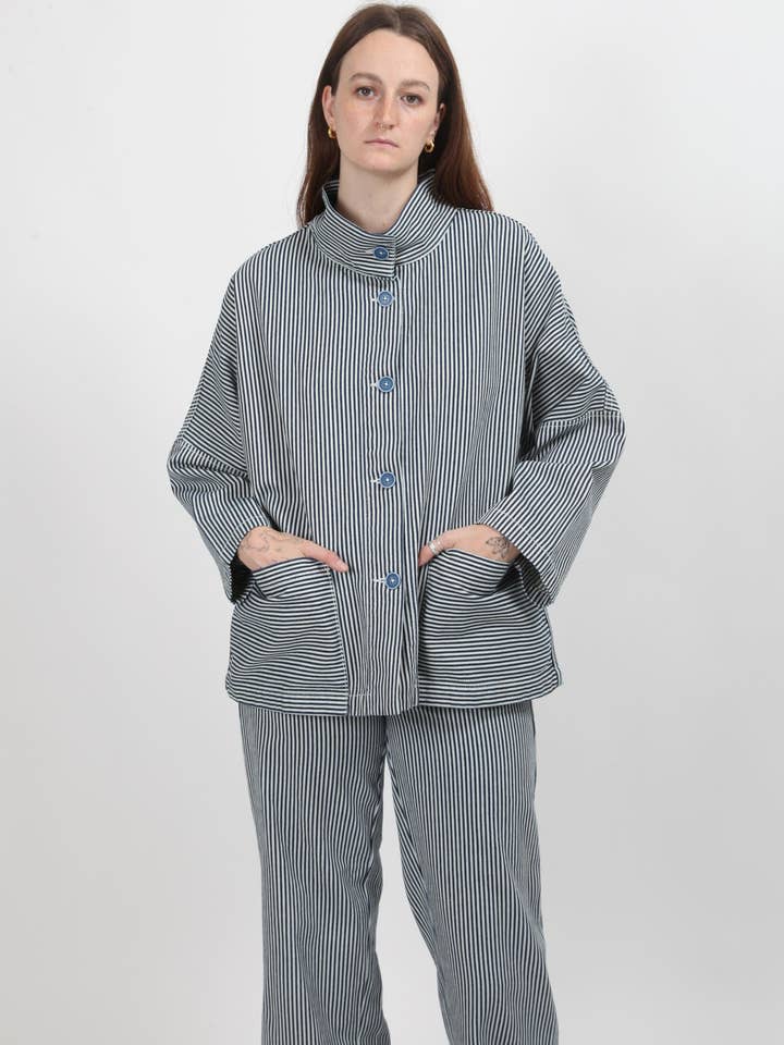 Marram Jacket - Conductor Stripe for wholesale on Faire1