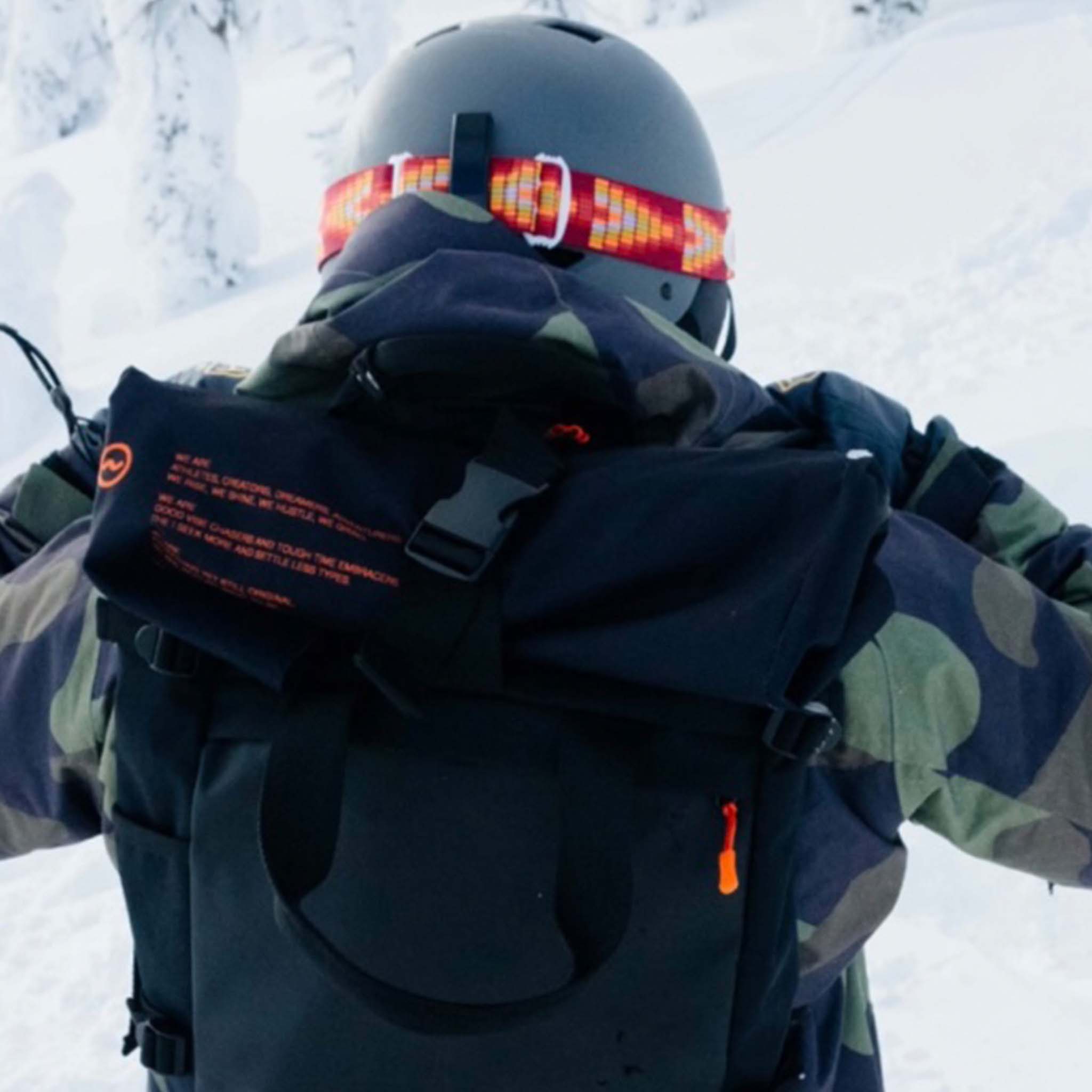 Kurrent Supply - Wholesale Backpack - Unisex - The Mullet in Black Mantra5