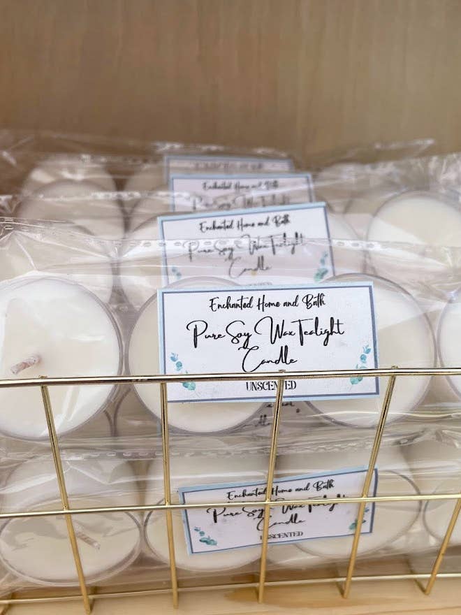 Bougies chauffe-plat en soja pur pour chauffe-cire pour la vente par Enchanted Home and Bath