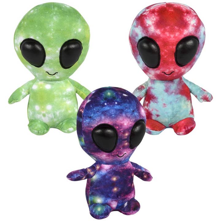 La Luna Bella - Toys - Wholesale Stuffed/Plush Toy - Kids & Baby - 8" Plush Aliens Assortment - LLB Toys