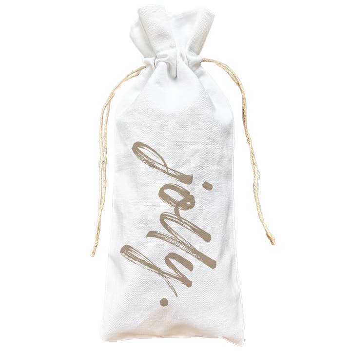 Porter Lane Home - Wholesale Wine Gift Bag - Jolly Wine Bag3