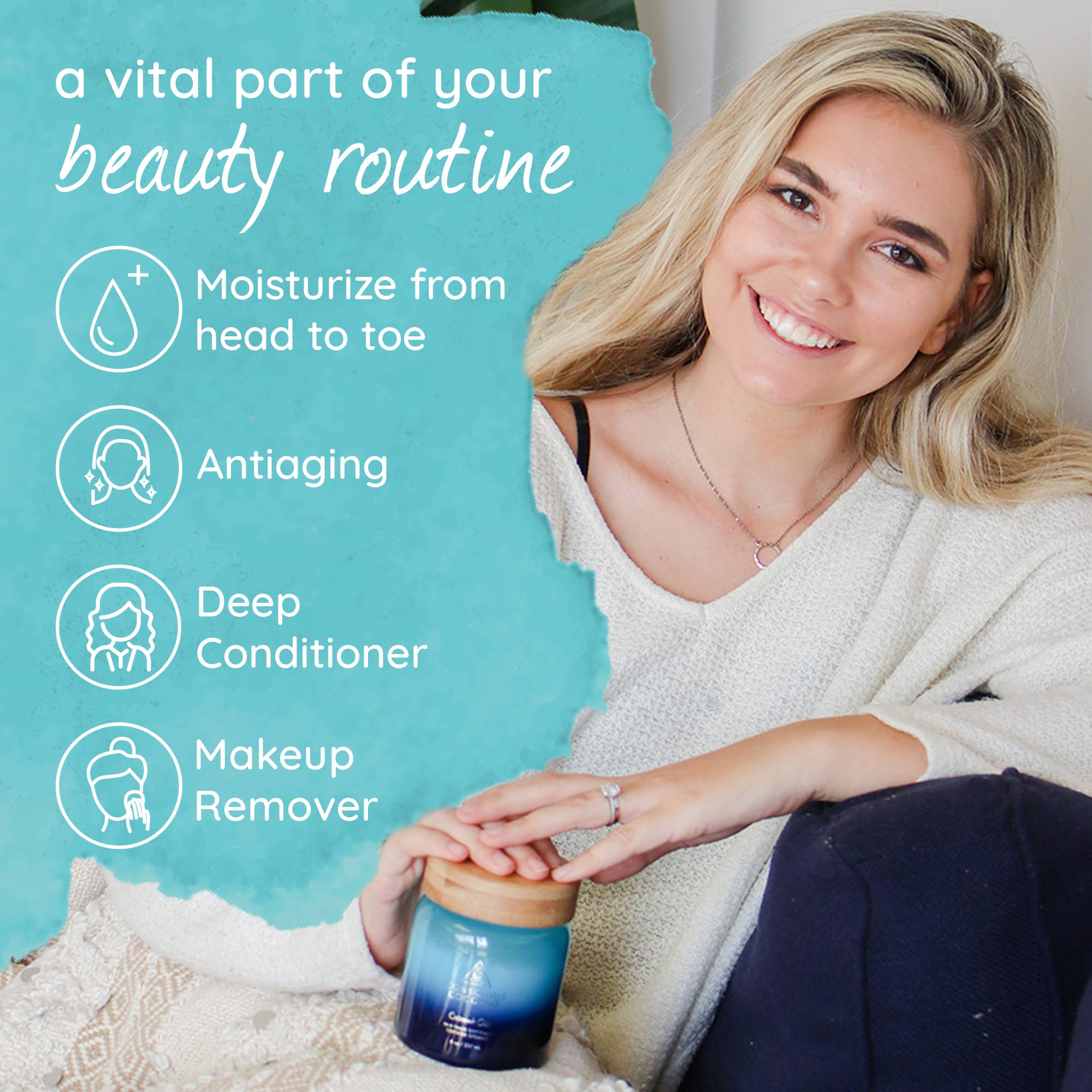 Conscious Coconut – Óleo para banho/corpo por atacado – Não é o seu frasco de óleo de coco comum.4