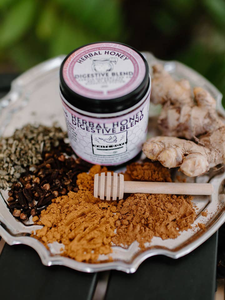 Miel digestif pour la vente par White Dove Apothecary