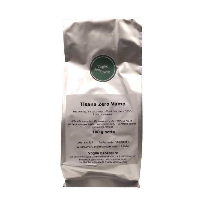 VoglioBenEssere - Vendita all'ingrosso Tisane salutari e depurative - Tisana Zero Vamp 1000g