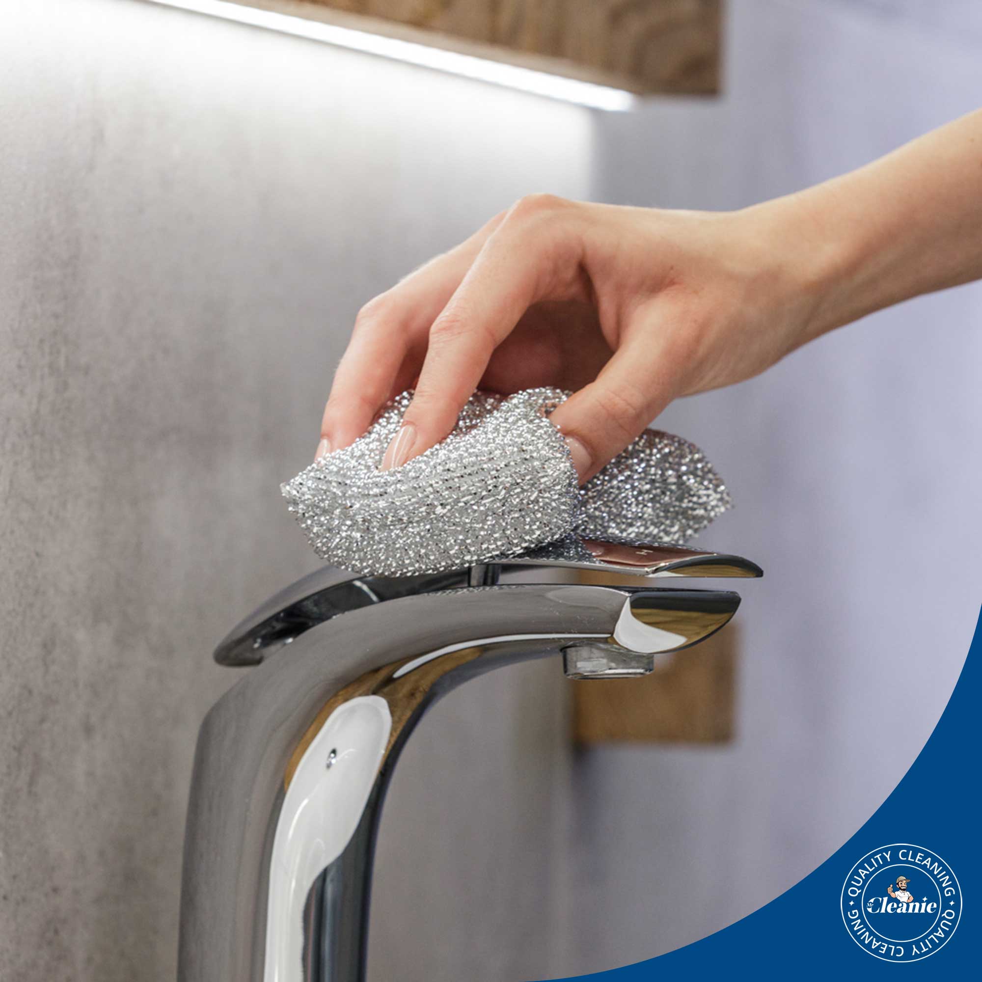 Mr Cleanie – wholesale Rengöringssvamp – Metalliserade tvättkuddar (2-pack) Repfria4