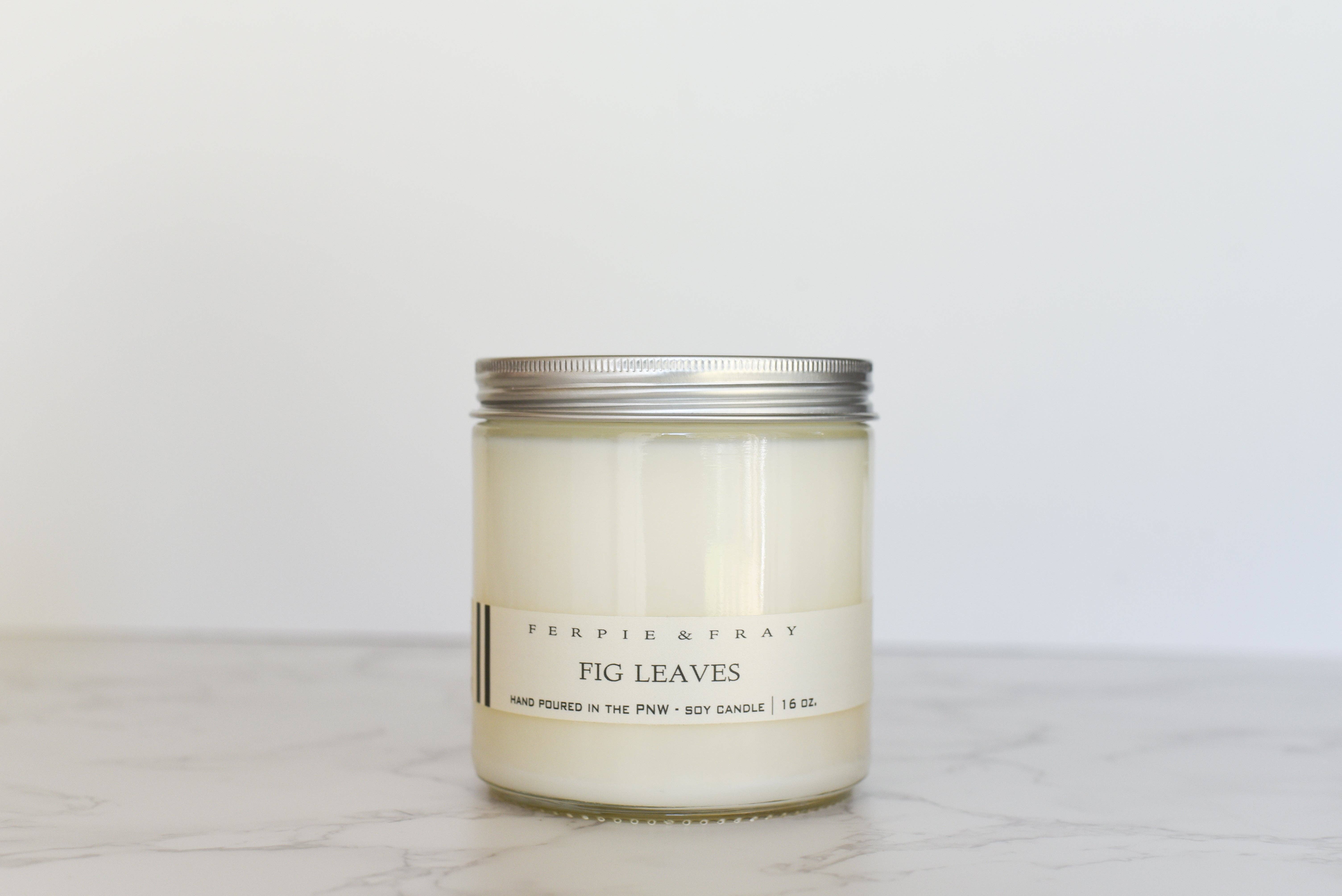 Ferpie + Fray - Wholesale Jar/Filled Candle - Fig Leaves0