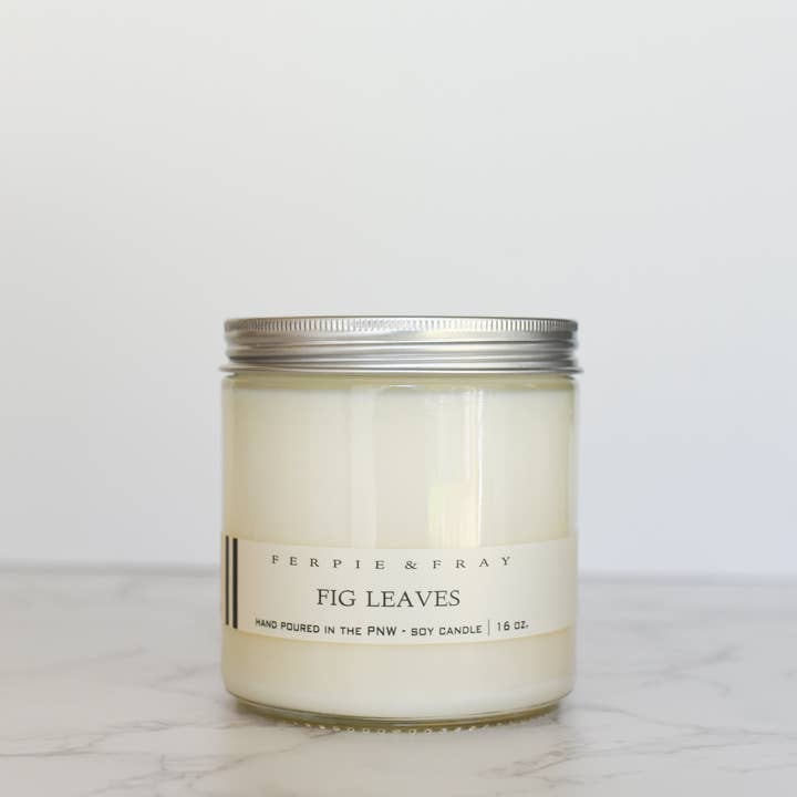 Ferpie + Fray - Wholesale Jar/Filled Candle - Fig Leaves