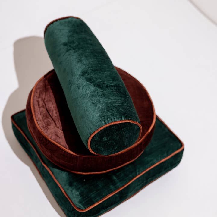 BHD HOME - Wholesale Lumbar Pillow - Emerald Green Long Bolster cushion 50 x 17cm3