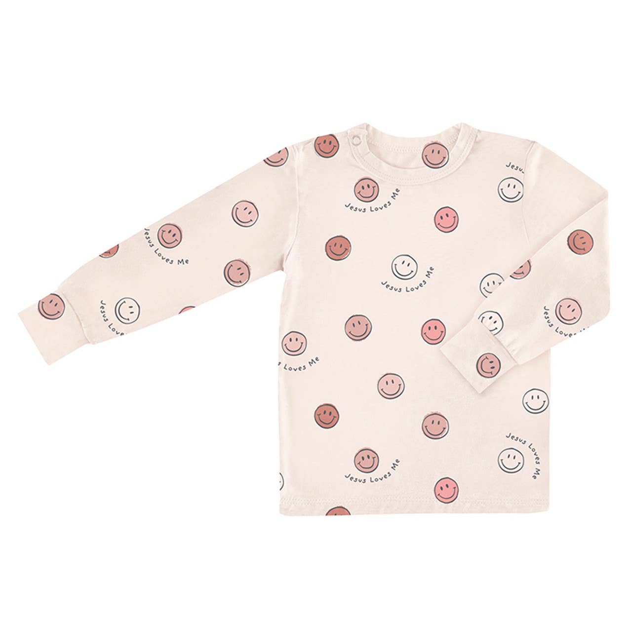 Stephan Baby by Creative Brands - Wholesale Sleepwear Set - Kids - Two-Piece PJ Set - Jesus Loves Me Pink3