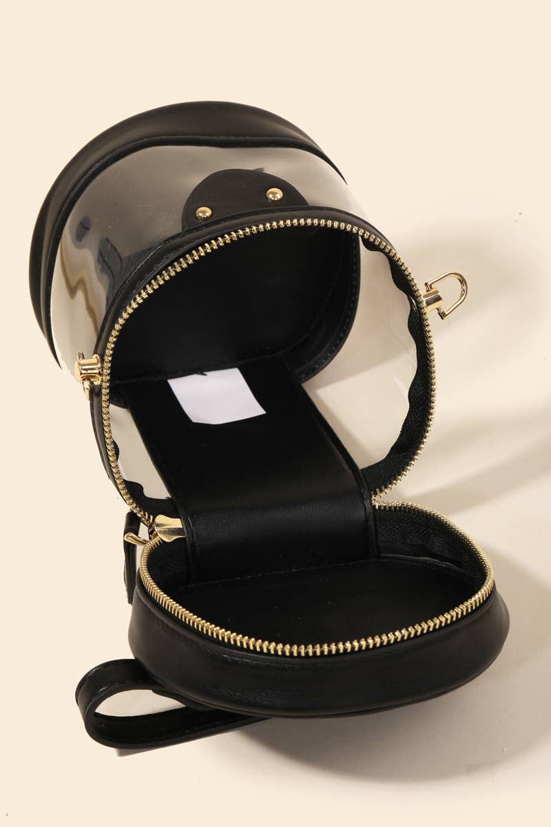 Anarchy Street - Vendita all'ingrosso Borsa a tracolla - Donna - Borsa a secchiello cilindrica in pelle liscia7