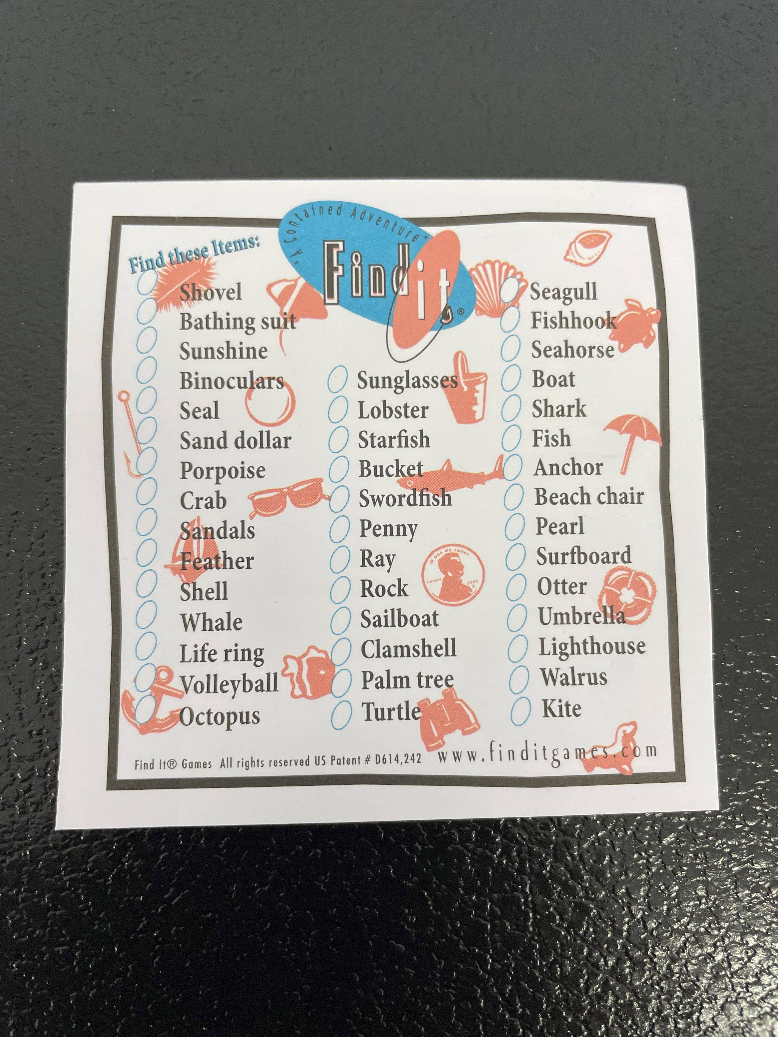 Find It Games - Wholesale Brain Game - Kids - Find It® At the BEACH2